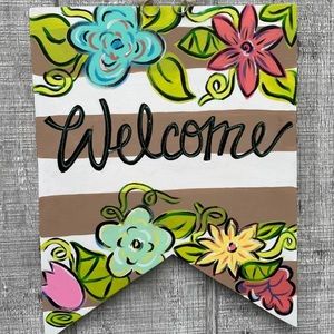 Welcome Door Hanger/Wall Decor